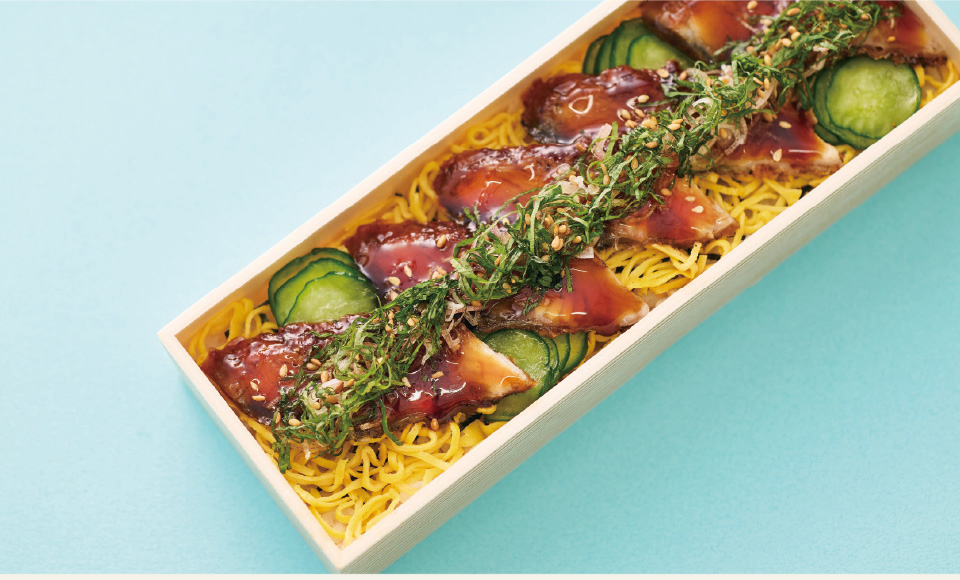 夏のさっぱりうなぎちらし 税込1,200円