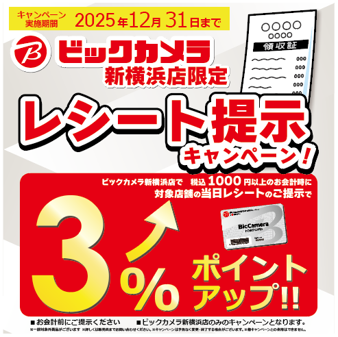 ビックカメラ施策